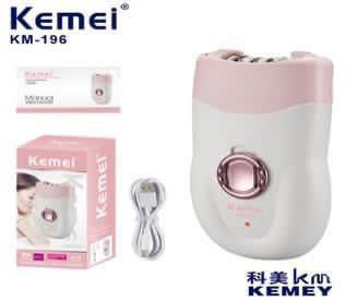 ماكينة إزالة الشعر الحريمي كيمي Kemei 196 نعومة ودقة عالية