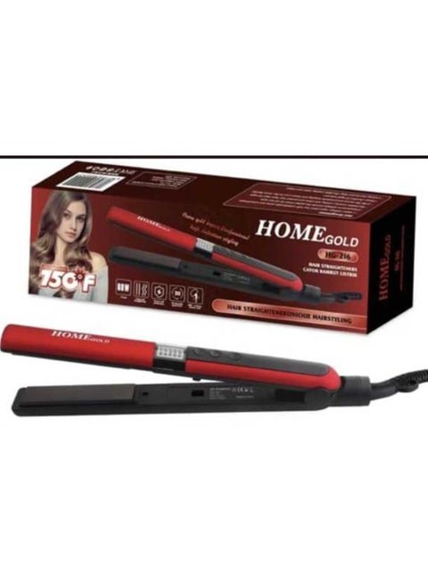 مكواة فرد الشعر Home Gold HG 216 تصفيف سريع وفعال