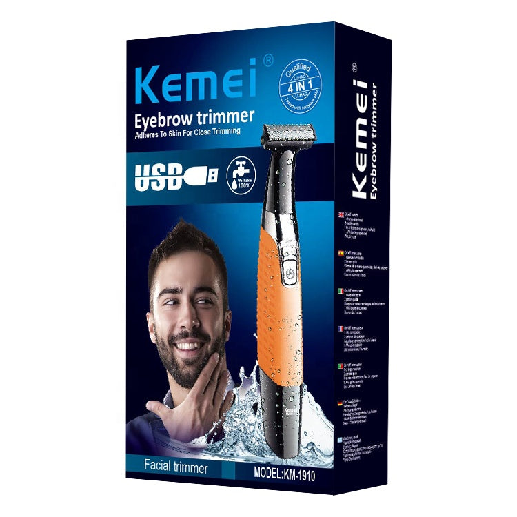ماكينة حلاقة Kemei KM-1910 احترافية للرجال  تحديد وتنعيم دقيق