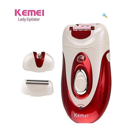 ماكينة إزالة الشعر الحريمي كيمي Kemei 1888  نعومة ودقة عالية