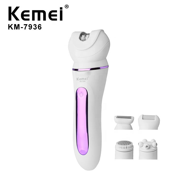 ماكينة إزالة الشعر الحريمي كيمي Kemei 7936  أداء دقيق وفعال
