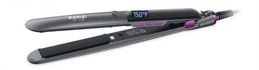 مكواة فرد الشعر Kemei 3165  تسخين سريع ونتائج ناعمة