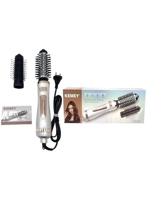 فرشة شعر دوارة كهربائية كيمي Kemei 8024  تجفيف وتصفيف سريع